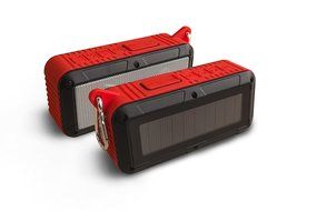 RayJam Solar Bluetooth Portable Speaker - BLUE N2