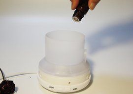 ledsniper 100ml Essential Oil Diffuser, Cool Mist Aroma Humidifier with 7 Changing Colorful LED Lights, Waterless... N2