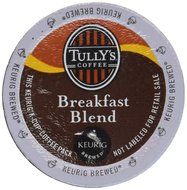 Tully's Coffee Breakfast Blend K-Cup for Keurig Brewers (Pack of 96) N11