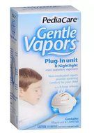 PediaCare Gentle Vapors Mini Waterless Vaporizer Plug-In Unit &amp; Nightlight 1.0set (pack of 5)