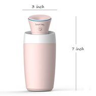 QH Silent USB Air Purifier Mini Humidifier For Office Home Car and Baby (Blue) N14