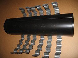 6 heat Reclaimer / Radiators for 6 inch Dia. wood stove pipe. Flue / stack exchanger N6