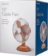 Premium 10" Table Fan Orange N3