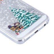 Galaxy Note 5 Case,Galaxy Note 5 Liquid Cover,PHEZEN Christmas Tree Santa Claus Design Cool Quicksand Moving Stars... N28