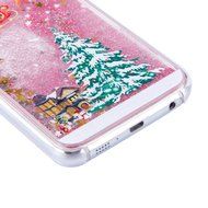 Galaxy Note 5 Case,Galaxy Note 5 Liquid Cover,PHEZEN Christmas Tree Santa Claus Design Cool Quicksand Moving Stars... N31
