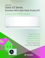 MRCOOL Oasis ES 24K BTU 20.5 SEER Ductless Mini-Split Heat Pump