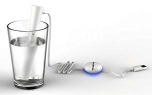 PYDDZH Mini Humidifier USB Wire Controller and Pen Shape, Cool Mist Microporous Type, Travel Humidifier - USB... N7