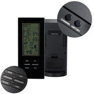 Hense Digital Indoor Humidity Mitor Hygrometer Thermomoter Monitor Weather Station with LCD Display Alarm Clock... N9