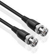 TNP BNC Cable - BNC Male To Male Extension Connector Adapter RF Professional RG-58/U Grade Coaxial Wire Cord Cable... N2