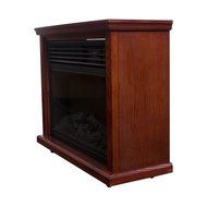 Ainfox 1500w Electric Firebox Fireplace Embedded Insert Heater Remote Control Digital LED Display Wood N6