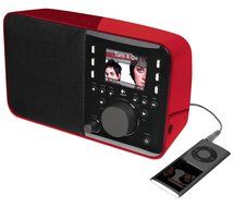 Logitech Squeezebox Radio Music Player with Color Screen (Red) (Discontinued by Manufacturer) N8