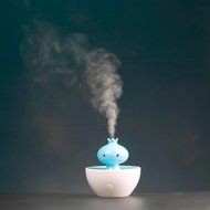 DZT1968 New Essential Oil Aroma Diffuser Ultrasonic Humidifier Air Aromatherapy Purifier (pink) N10
