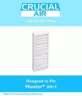 Hunter 30917 Air Purifier Filter Fits Model 30027 &amp; 30028, Designed &amp; Engineered by Crucial Air