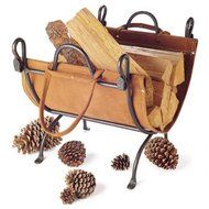 Pilgrim Folding Log Carrier (Vintage Iron)