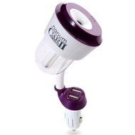 Megadream Portable Auto Off 3 in 1 Car Cigarette Charger Kit with Cool Mist Humidifiers + Essential Oil Diffusers... N16