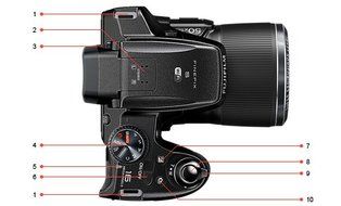 Fujifilm S9900W S9950W 16MP Wi-Fi 50X Optical Zoom Full HD Video Camera (Certified Refurbished) Black