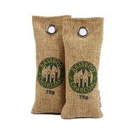 Natural Bamboo Charcoal Bag (Air Purifying Bag, 75gx2) - Reusable Home Goods Air Freshener/Odor Freshener for...