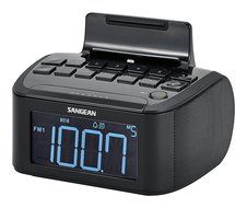 Sangean Compact AM/FM Dual Alarm Clock Radio with Large Easy to Read Backlit LCD Display &amp; Lightning Connector... N6