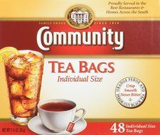 Community Coffee Iced Tea Bags, 24 Count (Pack of 6) N11
