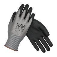 G-Tek CR 16-570/XL Seamless Knit HPPE/Glass Glove with Polyurethane Coated Smooth Grip on Palm and Fingers by...
