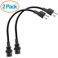 ClearMax Universal 18AWG Power Cord for Computer Monitors / PCs / Printers and more - UL Approved - 25 Feet (...