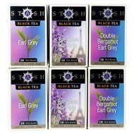 Stash Tea 6-Flavor Assortment Tea, The Earls, 6 Count