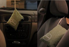 200g Jalousie Air Purifying Activated Bamboo Charcoal Bag Odor Removal for Kitchen Pet Car Closet Basement Prevent... N7