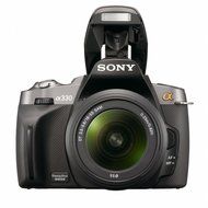 Sony Alpha A380L 14.2 MP Digital SLR Camera with Super SteadyShot INSIDE Image Stabilization and 18-55mm Lens N6