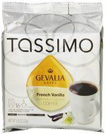 Gevalia French Vanilla Medium , T-Discs for Tassimo Brewer, 16 Count, 4.33 Ounce N2
