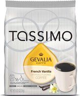 Gevalia French Vanilla Medium , T-Discs for Tassimo Brewer, 16 Count, 4.33 Ounce N4