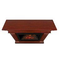 Real Flame 8070E-W Kennedy Grand Electric Fireplace, Large, White N6