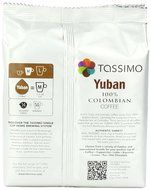 Tassimo Yuban 100% Colombian Coffee, Net Wt. 3.88 Oz, 14-Count T-Discs N7