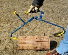 Firewood Tongs - No deep bending
