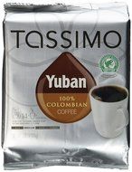 Tassimo Yuban 100% Colombian Coffee, Net Wt. 3.88 Oz, 14-Count T-Discs N10