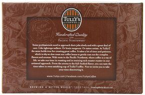 Tully's Coffee French Roast, Keurig K-Cups, 72 Count N63