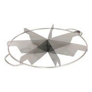 Crestware 6-Inch Stainless Steel Pie Cutter
