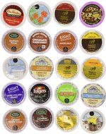 40-count - NEW Regular and Flavored Coffee Variety Pack for Keurig 2.0 Brewers - Featuring Wolfgang Puck, Green...
