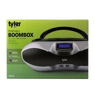 Tyler Portable Sport Stereo MP3/CD Boombox Player TAU104-SL with USB Charging Port for Phones and Tablets, USB... N6
