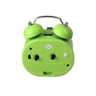 HENSE Creative Colorful Design Non-ticking Mute Silent Quartz Movement Twin Bell Alarm Clock With Nightlight HA16... N6