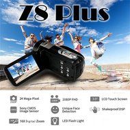 Boblov ORDRO HDV Full HD Digital Video Camera Recorder LCD Touch Screen 1080P 3.0-in Rotatable Camcorder DV DVR...