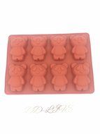 Super Rock Star Soap Chocolate CANDY Silicone Mold for Handmade Craft N34