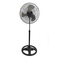 Vie Air 18" Industrial Heavy Duty Pedestal Powerful and Quiet Oscillating Metal Stand Fan