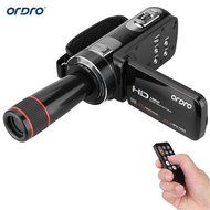 Boblov ORDRO HDV Full HD Digital Video Camera Recorder LCD Touch Screen 1080P 3.0-in Rotatable Camcorder DV DVR... N6