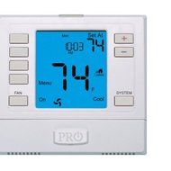PRO1 IAQ T755S Sensor Compatible Touchscreen 3 Hot/2 Cold 7 Day Thermostat with 6-Inch Screen by PRO1 IAQ