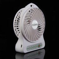 HJIAN 4-inch Table Fan 3 Speeds USB Mini Fan Portable fan Rechargeable Desktop Fan Battery Fans Cooler Cooling...
