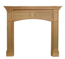 Pearl Mantels 160-56 Vance Unfinished Fireplace Mantel, Interior Opening 56-Inch Wide by 42-Inch High N2