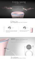 PYDDZH Mini Humidifier USB Wire Controller and Pen Shape, Cool Mist Microporous Type, Travel Humidifier - USB... N13
