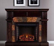 Fireplace Mantel Decor, Portable Indoor,Electric Corner
