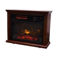 Ainfox 1500w Electric Firebox Fireplace Embedded Insert Heater Remote Control Digital LED Display Wood N7