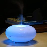 Finether Essential Oil Aroma Diffuser Ultrasonic Humidifier Air Mist Aromatherapy Purifier Clear GX-03K N9